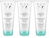 Vichy Pureté Thermale 3-in-1 One Step Facial Cleanser, Gentle Cleansing Milk, Toner, and Makeup...