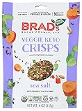 Brad's Organic Classic Sea Salt Veggie Crisp, Gluten Free, Plant Based, 4 Ounce (Pack Of 6)