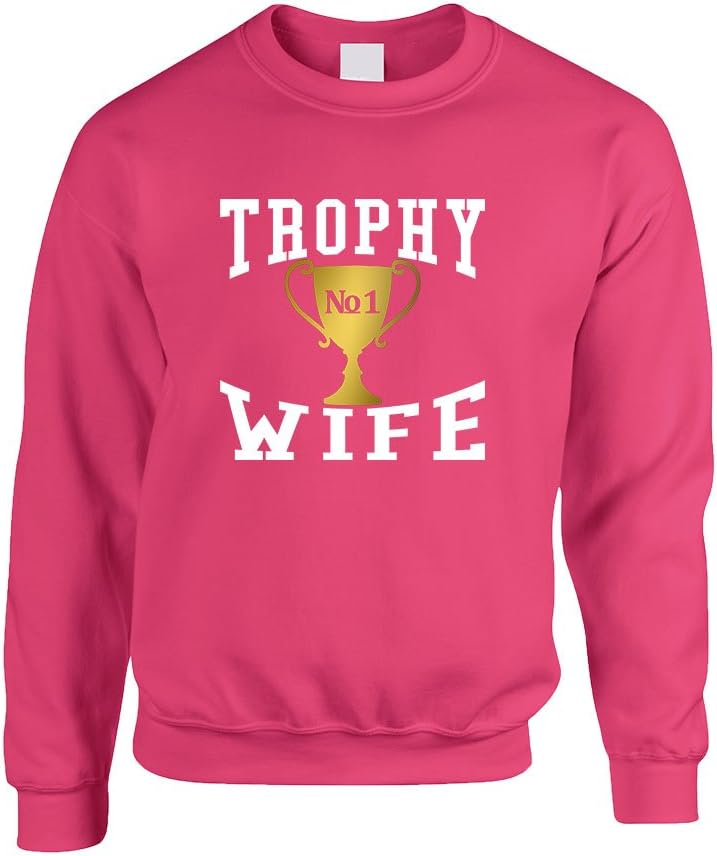 ALLNTRENDS Adult Sweatshirt Trophy Wife Cool Xmas Love