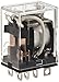 Omron LY2-AC12 General Purpose Relay, Standard Type, Plug-In/Solder Terminal, Standard Bracket Mounting, Single Contact, Double Pole Double Throw Contacts, 106.5 mA at 50 Hz and 91 mA at 60 Hz Rated Load Current, 12 VAC Rated Load Voltage