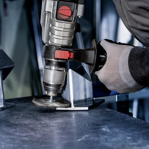 Bosch 1x PRO Steel Longlife Scheibenbürste, gewellter Draht für 6‑mm-Zylinderschaft und Bohrer (Ø 75 mm, Professional Zubehör Bohrmaschine/Schrauber)