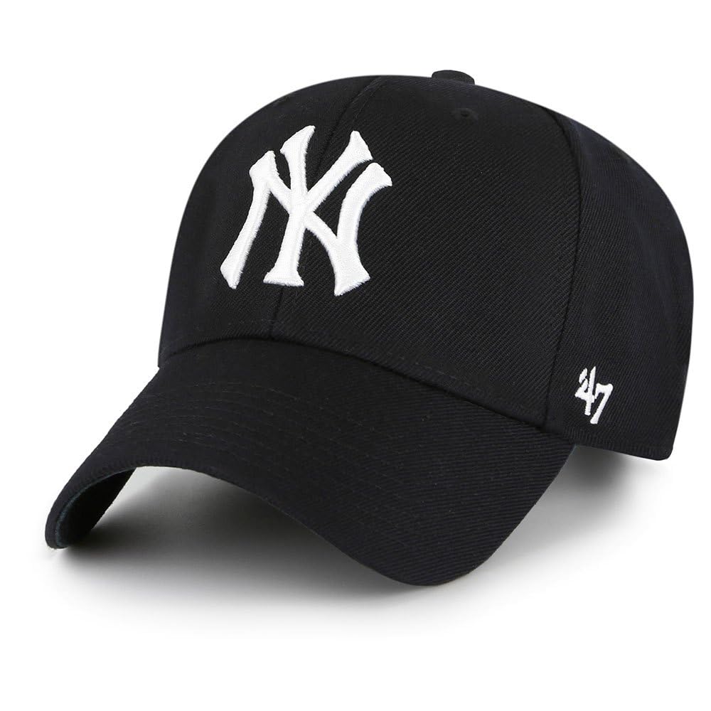 Unisex Black '47 Brand Snapback Cap - Mlb New York Yankees