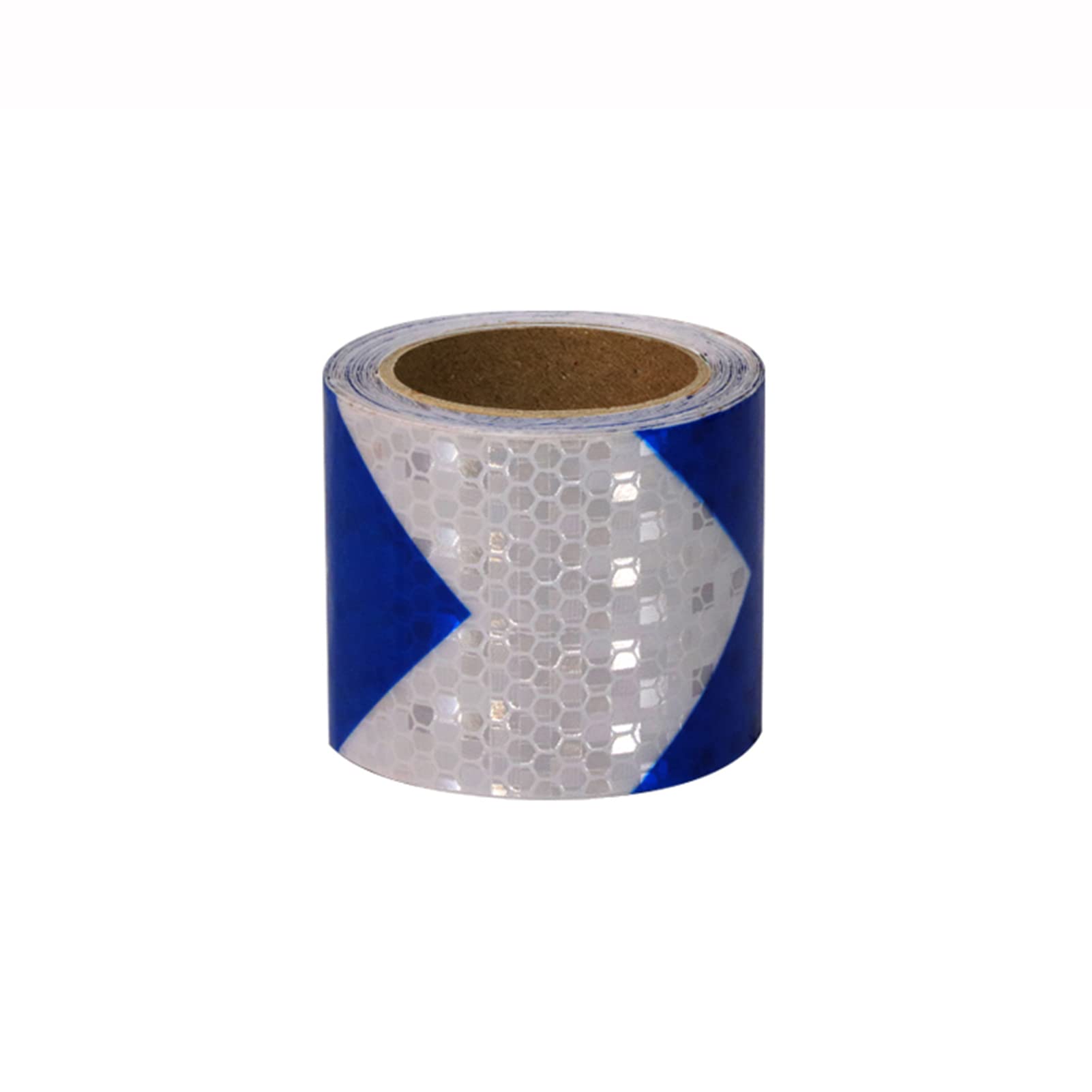 VHcgCGJ reflective tape, Self-Adhesive Marking Tape for Trailers Trucks Cars Boats Signs Outdoor(Blue White)