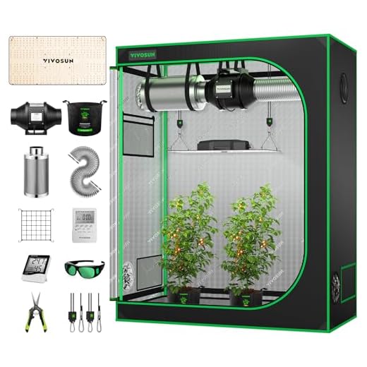 Zelsius Growzelt MyHomeGrow Grow Tent | Indoor Growbox | schwarz grün | Growroom Growschrank Darkroom Pflanzenzelt Gewächshaus Zuchtzelt (120 x 60 x 180 cm) 14 VIVOSUN Growzelt Komplettset 120x60x150cm VS2000 LED Pflanzenlampe Vollspektrum Grow Lampe, GrowZelt Kit Komplettes Grow Tent kit mit Rohrlüfter 100mm Hydroponics Growbox Set Zuchtzelt