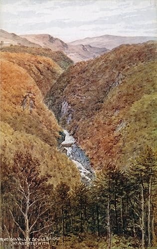Lienzo de pintura clásica Rheidol Valley un regalo cultural único