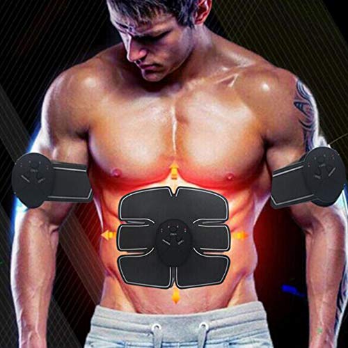 Estimulador muscular, Romacci Estimulador muscular elétrico Estimulação abdominal Exercitador muscul