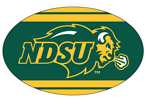North Dakota State Bison Oval Magnet Single Officially Licensed Collegiate Product