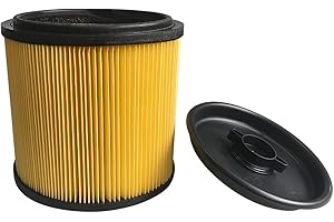 Hart Shop Vac Filter: Ruiqiwei VCFS3701 Replacement Cartridge HEPA Filter