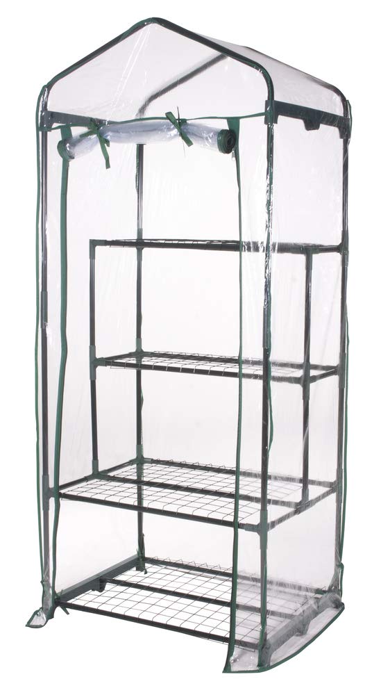Serre de balcon compacte 69x49 cm pour cultiver vos herbes aromatiques en ville
