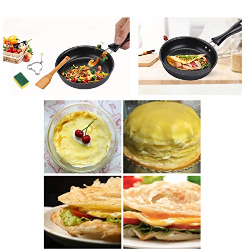 Mini Frying Pan Poached Egg Mini Flat Pot 12cm Mini Pan Bottom Skillet Frying Pans for One Egg Mini Omelette Pancakes Practical Mini Frying Pan Non-Stick Coated Pan Household Mini Iron Coating Black Main Image Mini Frying Pan Poached Egg Mini Flat Pot 12cm Mini Pan Bottom Skillet Frying Pans for One Egg Mini Omelette Pancakes Practical Mini Frying Pan Non-Stick Coated Pan Household Mini Iron Coating Black Main Image