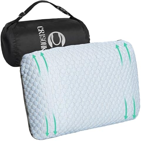 Crisonky Travel Pillow Cover
