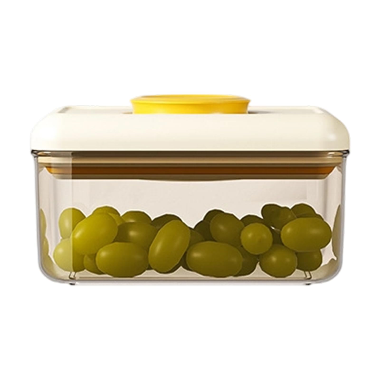 Xinsheinelry Space Saving Square Food Preservation Container Press Vacuum Seal Technology for Coffee Snacks Storage Rectangular Food Storage Container