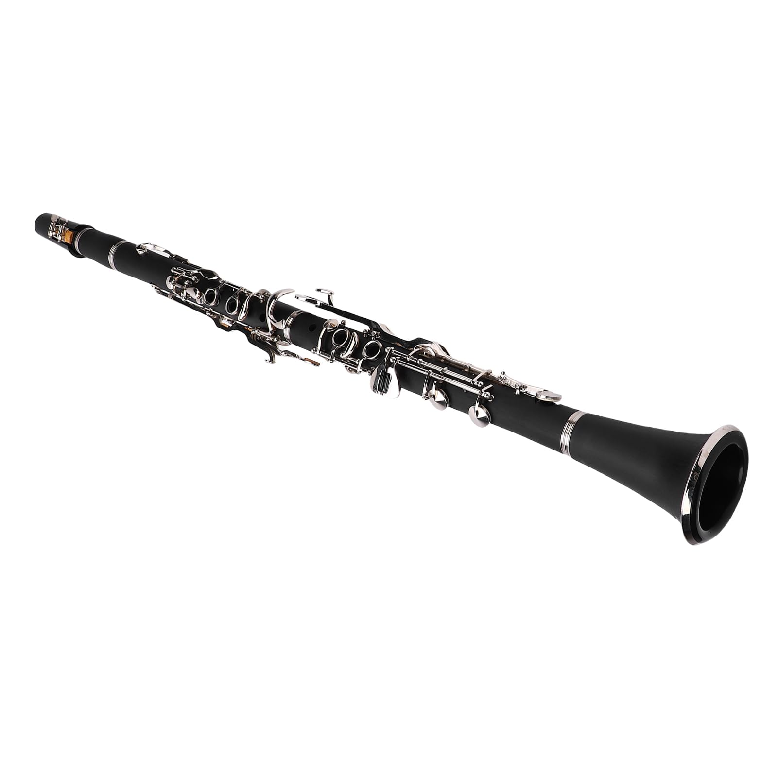 Luocute G Clarinetto a Chiave, Strumento Professionale a Fiato a 17 Tasti con Molle a Ago Importate, per Principianti Adulti, Band di Performance