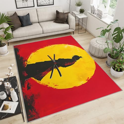 Tapete Samurai 8x10 para dormitorio y sala