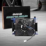 15 Row 10AN-10AN Universal Aluminum Engine Transmission Oil Cooler +7