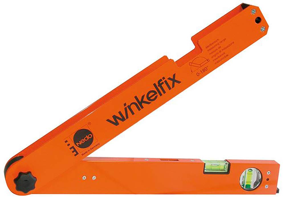 NEDO GMBH & CO.KG 450111 Winkelmessgerät Mini L.430mm m.Wasserwaage NEDO Messb.0-180Grad