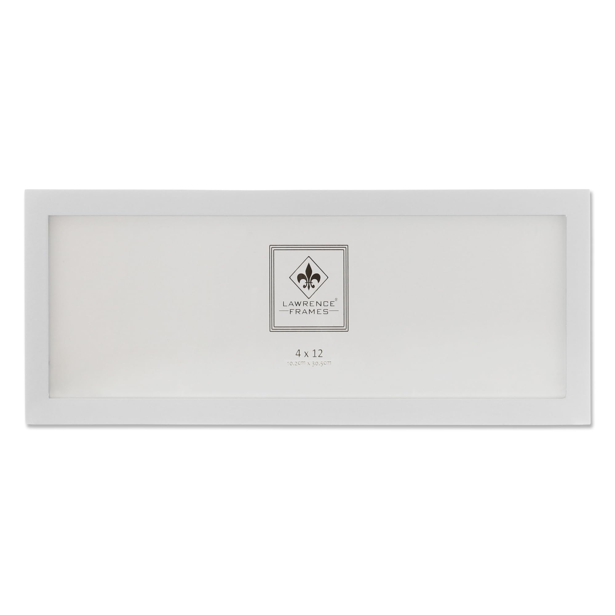 Lawrence Frames Çerçeve, Ahşap, Beyaz, 4x12