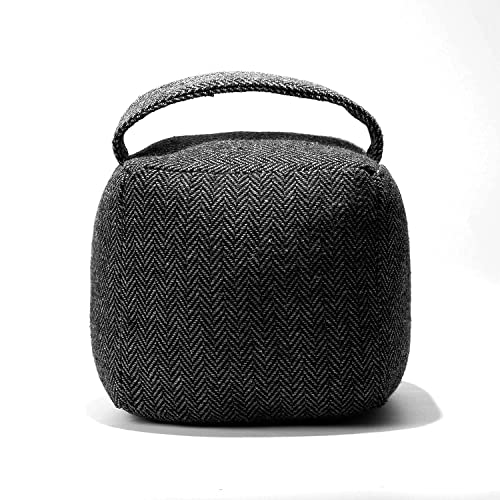 Zoo 4.4 pounds Door Stopper Decorative Rustic Door Stopper-Weighted Fabric Door Stopper for Your Bedroom Bath & Exterior Doors