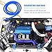 Ywdiml Car Fuel Line Hose Tube, Flexible Vehicle Gas Line Petrol Hose, Automotive Oil Gas Vacuum Tubing Pipe Replacement Accessories, Universal for Motorcycle Dirt Pit Bike ATV (Blue)