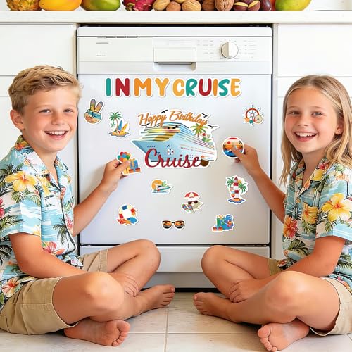 Imán Decorativo Cumpleaños Temático Crucero miniatura 7