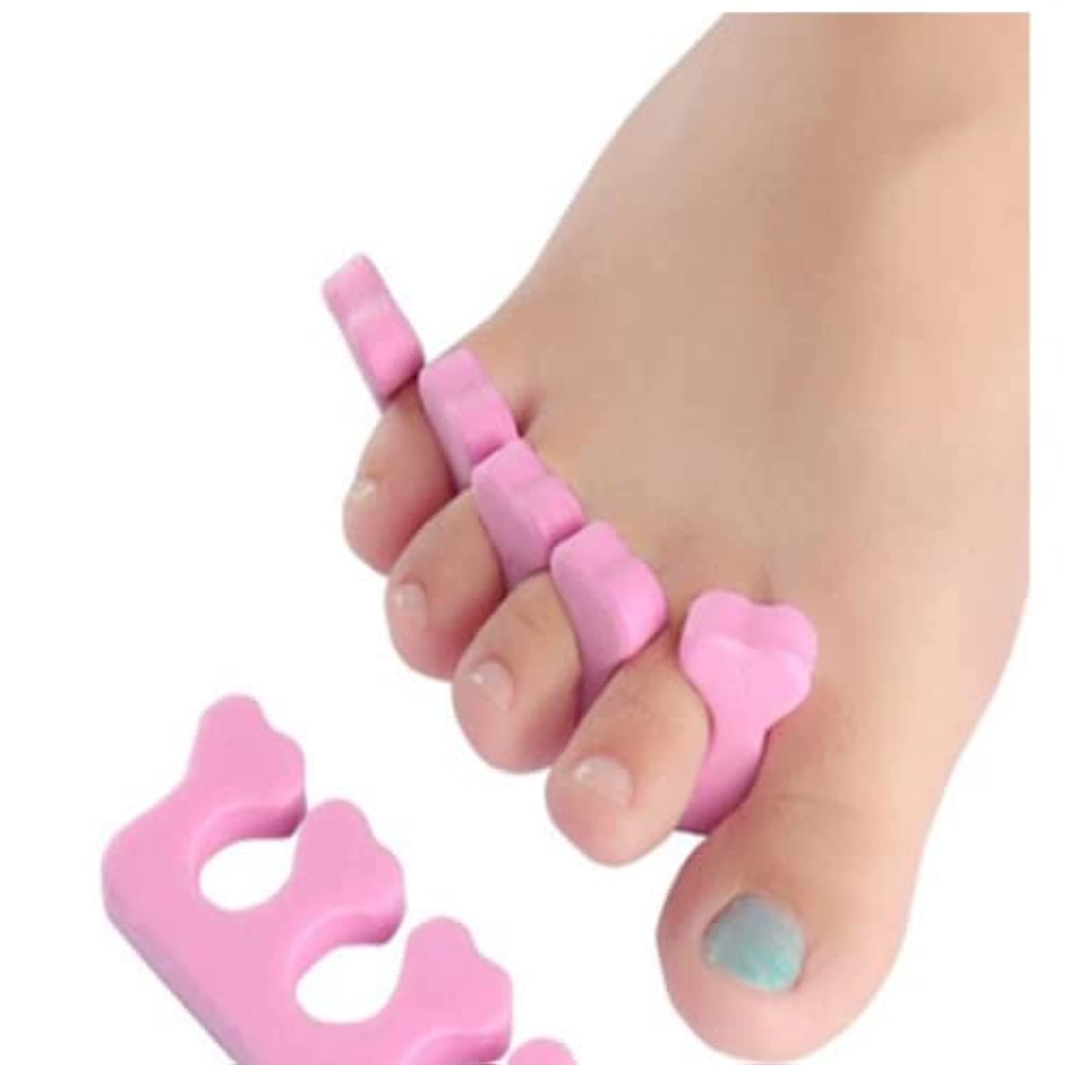 Generic20 Pieces Disposable Finger Toe Separator| Eva Toe Spacer Finger Splitter Manicure and Pedicure Tool
