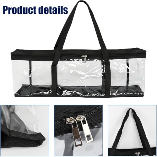 Set Mit 2 Tragbare DVD Aufbewahrungstaschen, DVD Aufbewahrung Platzsparend, Tragbare DVD Aufbewahrungstaschen, Transparente DVD Aufbewahrungstaschen, Bücher Aufbewahren, Cd Sammeln