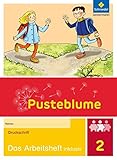  Pusteblume. Das Arbeitsheft inklusiv: Pusteblume. Das Sprachbuch - Ausgabe 2015: Arbeitsheft inklusiv 2 DS