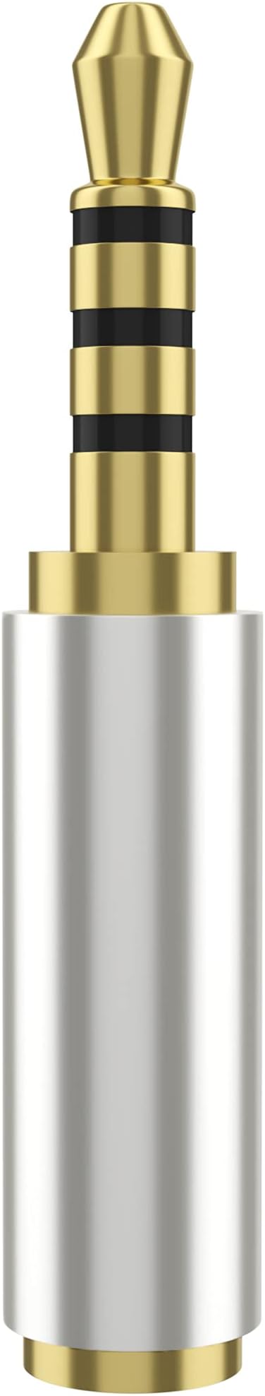 Gold Plated 3.5mm Male to 2.5mm Female Headphone Audio Adapter Jack Stereo or Mono for Smartphones, Tablets, PC, Computer
