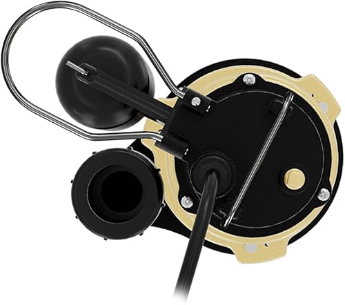 Miniatura 3 de K2 Bombas SPI07502K, bomba de sumidero de hierro fundido de 34 HP con interruptor vertical y QCF