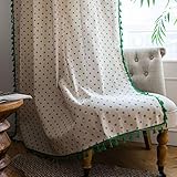 VINTAGE FLORAL PRINTED - TASSEL DESIGN:Les Rideaux Semi Transparents De Fenêtre Se Vantent D'un Design Imprimé élégant Et D'un Design De Gland Qui Complète Parfaitement N'importe Quelle Pièce Et N'importe Quel Modèle.comme Le Soleil Se Déverse Dans Votre Maison Grâce à La Conception Pure,Les Rideaux De Voile Transparents Se Démarqueront Magnifiquement