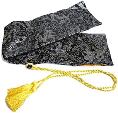 Amazon Co Jp Morningplace 刀袋 龍の刺繍入り 日本刀 模造刀 木刀 の 保護 持ち運び コスプレ に 黒龍 ホビー
