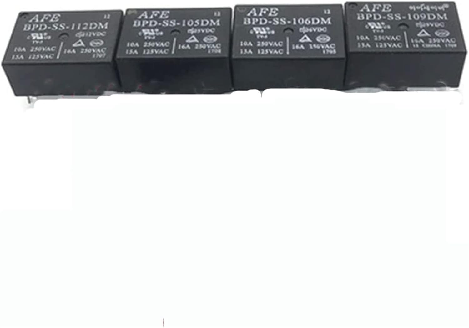 Relay 10PCS/LOT 100% Original New BPD-SS-105DM 5VDC BPD-SS-112DM 12VDC BPD-SS-124DM BPD SS 124DM 24VDC 16A 4PIN(Bpd-ss-112dm)