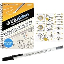 Circuit Scribe Sticker Kit | Circuit Drawing Conductive Ink Pen & 11 Electronic Sticker Modules | Workbook with 27 Lessons | Learning & Education STEM Toy for Ages 8+