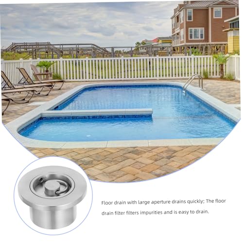 Capacité de drainage optimale avec ce couvercle de vidange piscine