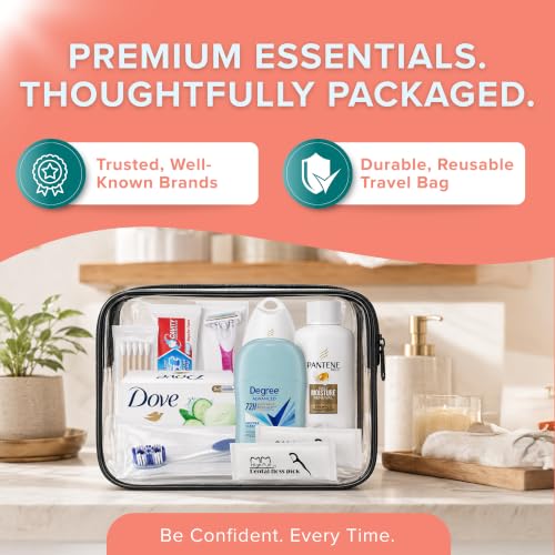 Essentiels de voyage pour femmes Trousse de toilette et kit de voyage approuvés par la TSA – Image 5