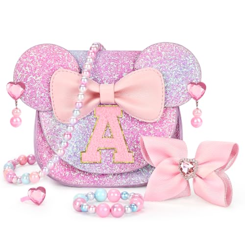 Image of mibasies Toddler Purse Gifts for Girls: 3 Year Old Girl Gifts, Girl Toys Purse Set