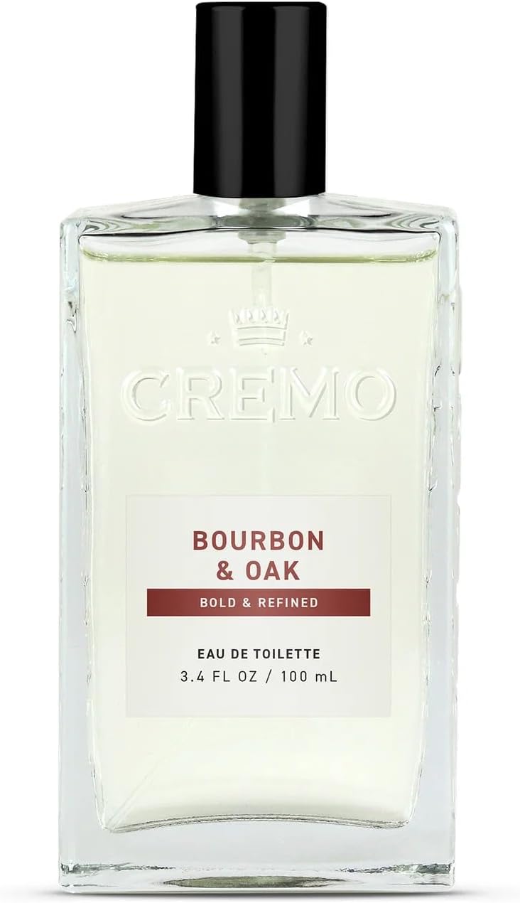 Cologne For Men - Bourbon & Oak Mens Cologne Spray, A Sophisticated Blend of Distiller’s Spice, Fine Bourbon and White Oak, Multi-Layered Signature Men's Fragrances, 3.4 Fl Oz