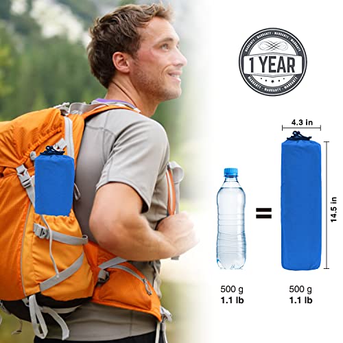MOON LENCE Ultralight Inflatable Camping Sleeping Pad #TOP25