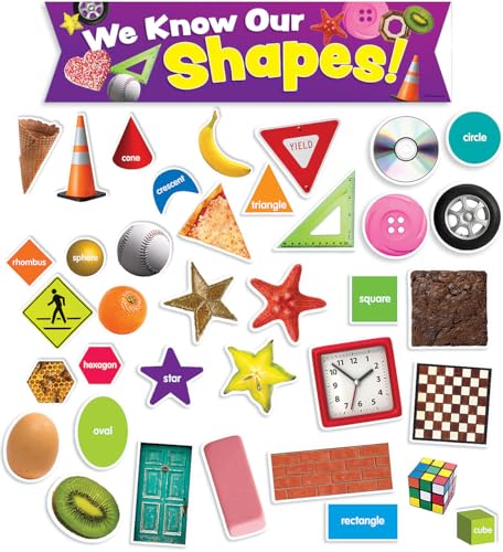Shapes in Photos Mini Bulletin Board