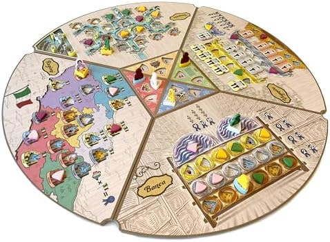 Formaggio Board Game (Standard Edition) - The Italian Cheesemaking Euro Strategy Game, Worker-Placement, Family Fun for Kids & Adults, Ages 14+, 1-4 Players, 40 Min Playtime by R2i Games image 5