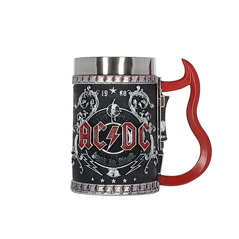 Amazon.com: Nemesis Now Hard Rock Tankard, Hand-Painted Resin Beer