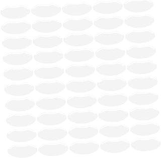 OSALADI Clear Shower Shield 50pcs Notch Sticker Bezel Face Child Pvc Hairdressing Tool Kidsyoutube