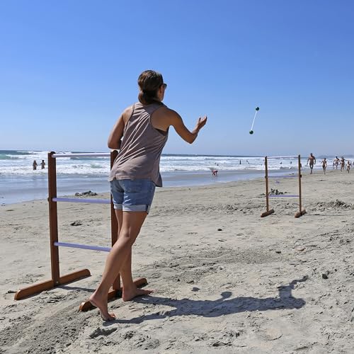 Image of Ladder Golf - Tournament Edition Double Ladder Ball Game - Official Brand Game
