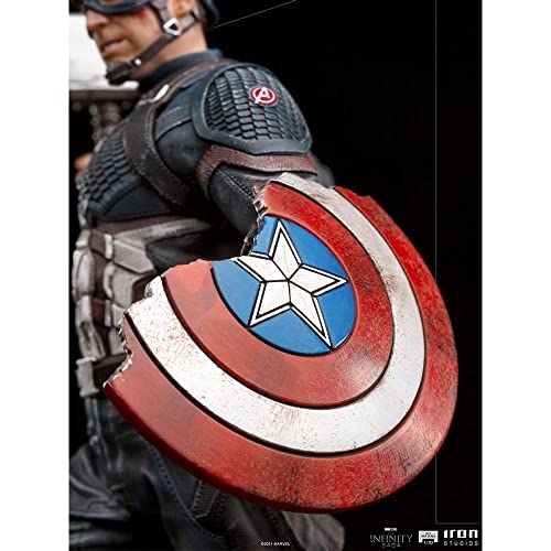 Iron Studios Statue Captain America Ultimate - The Infinity Saga - Art Scale 1/10 #TOP5