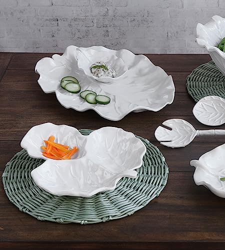 Beatriz Ball Vida Lettuce Leaf Chip & Dip #TOP6