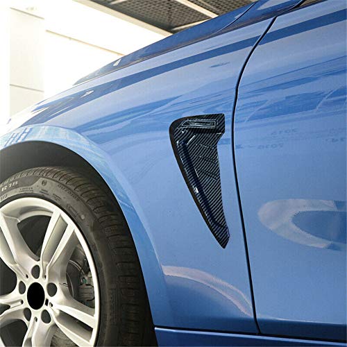 2pcs Car Front Fender Sticker, Car Fender Side, Car Side Fender Trim, Universal Leaf Plate Air Inlet Decorative Trim Cover, Car Fender Side Air Vent Cover Trim Sticker Decoration - Image 4