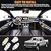 Ywdiml 42PCS Car LED Dome Lights Kit, 12V Vehicle Bulb Set Include T10 31mm 41mm 36mm Lighting for Brake License Plate Map, Automotive Interior Lamp Replacement, Universal for SUV Sedan Truck
