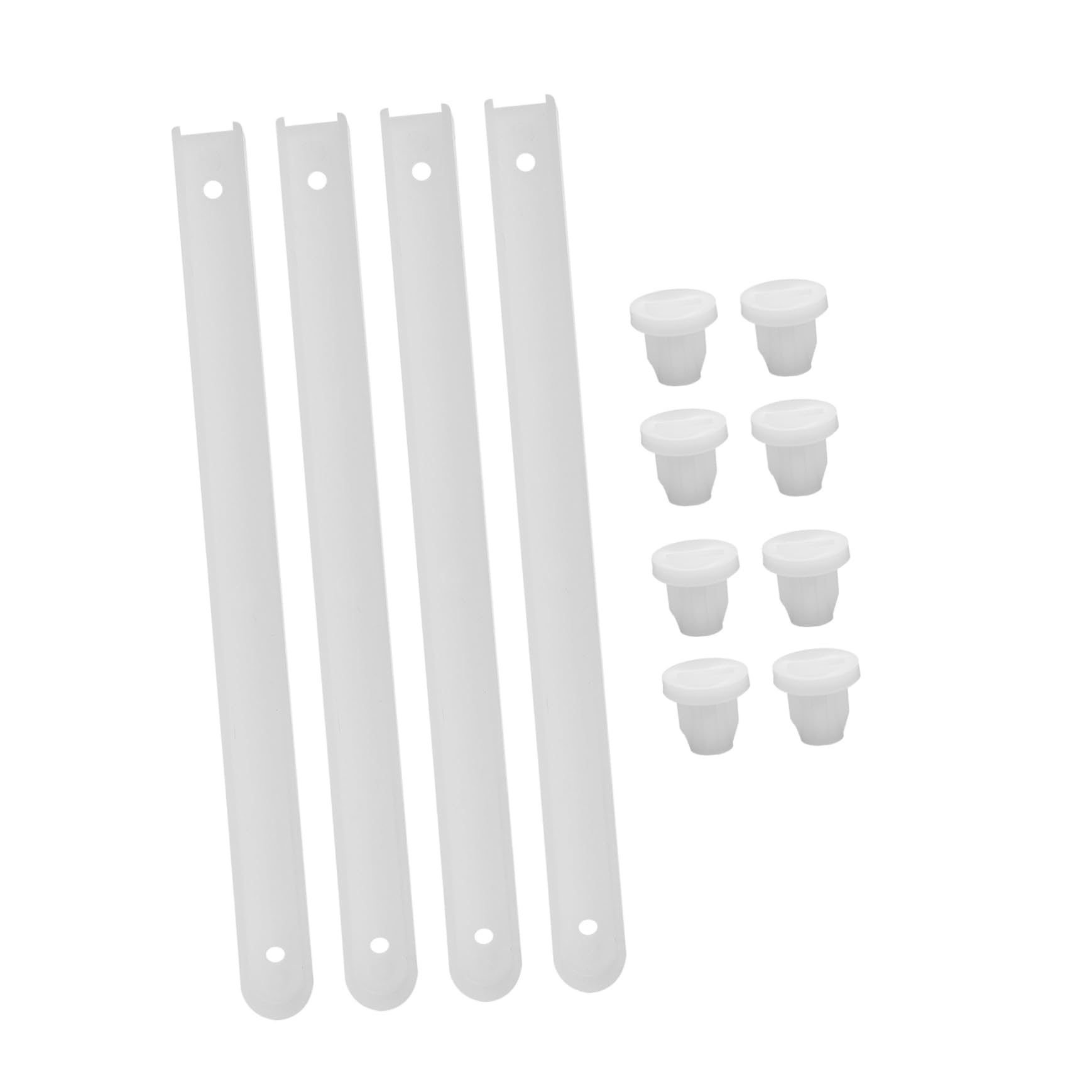 Homoyoyo Lot De 2 Rails De Rechange En Plastique Pour Tiroirs