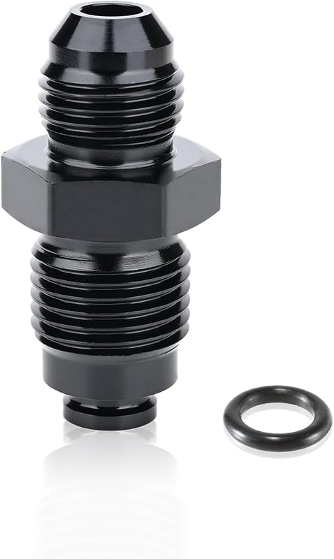 Adaptador de Direção Hidráulica 6AN Macho para M16 x 1,5 com Anel O PFCKE Preto – 1 unidade