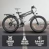 HiyViy Electric-Folding-Bike for Adults with Peak2250W Motor and 750WH Battery Commuting-E-Bike, Max 35MPH and Max 45 Miles Range, 26 Inches Fat-Tire-Electric-Mountain-Bicycle for Teens Adults #1